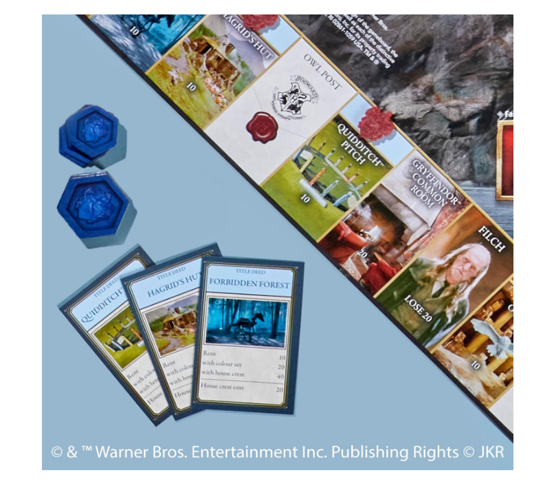 हैस्ब्रो गेमिंग मोनोपोली हैरी पॉटर एडिशन बोर्ड गेम | हॉगवर्ट्स में एक जादुई रोमांच | 8 वर्ष और उससे अधिक आयु के लिए | 2 से 6 खिलाड़ी | पारिवारिक खेल | बच्चों के लिए उपहार...