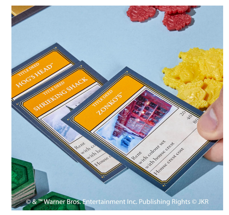 हैस्ब्रो गेमिंग मोनोपोली हैरी पॉटर एडिशन बोर्ड गेम | हॉगवर्ट्स में एक जादुई रोमांच | 8 वर्ष और उससे अधिक आयु के लिए | 2 से 6 खिलाड़ी | पारिवारिक खेल | बच्चों के लिए उपहार...