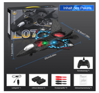 AWH Henakmsl RC एरोप्लेन 2.4GHz रिमोट कंट्रोल एरोप्लेन L0712 क्वाडकॉप्टर फ्लोटिंग फाइटर प्लेन RTF शुरुआती लोगों, बच्चों और वयस्कों के लिए, रंगीन लाइटों वाला खिलौना एरोप्लेन, USB चार्जिंग सुविधा।