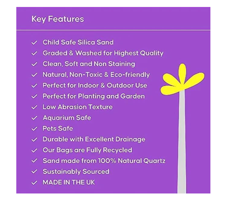 Kelkay Soft Play Sand Large Pack 20Kg