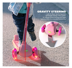 बेबी ब्लेज़ स्टॉर्म स्केट स्कूटर बच्चों के लिए | 3 पहियों वाला स्कूटर, ऊंचाई में 4 बार एडजस्ट होने वाला हैंडल | एलईडी पीयू व्हील्स और रियर ब्रेक के साथ | 3 से 8 साल के बच्चों (लड़के और लड़कियां) के लिए रनर स्कूटर