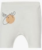 طقم بنطلون للجنسين بطبعة غزال وخطوط (عبوة من 3 قطع)