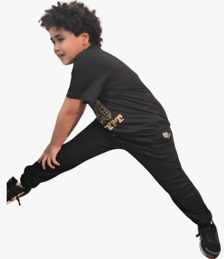 school Sweatpants for Boys, Elastic Waist with Drawstring, Athletic Casual Wear