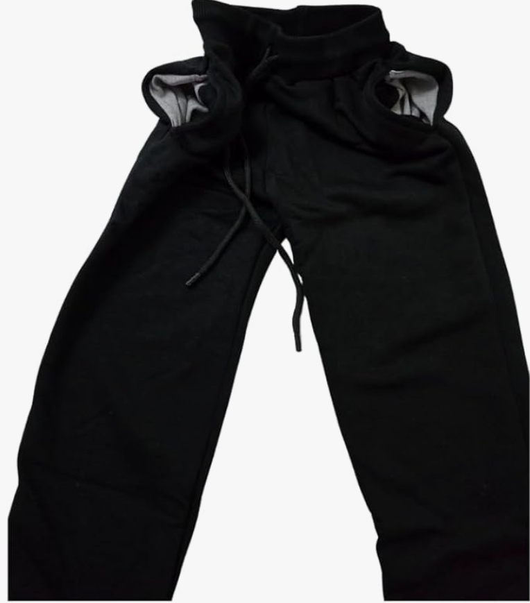 بنطال رياضي مدرسي للأولاد، بخصر مطاطي برباط، ملابس رياضية كاجوال