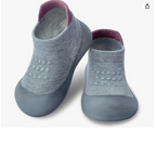 बेबी सॉक शूज़, लड़कों और लड़कियों के लिए पहले चलने वाले जूते, नॉन-स्लिप स्लिपर, सॉफ्ट सोल स्नीकर्स, टॉडलर, शिशु और बच्ची के लिए।