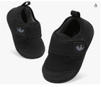 L-RUN Baby Shoes Boys Girls Breathable Adjustable First Walking Shoes Infant Lightweight Crib Sneakers