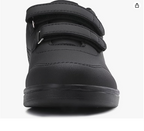 स्काईव्यू बॉय गर्ल शूज़ हुक और लूप स्पोर्ट्स शूज़ बच्चों के लिए लेदर लाइटवेट ब्रीदेबल एथलेटिक रनिंग स्नीकर्स यूनिसेक्स किड्स स्कूल शूज़