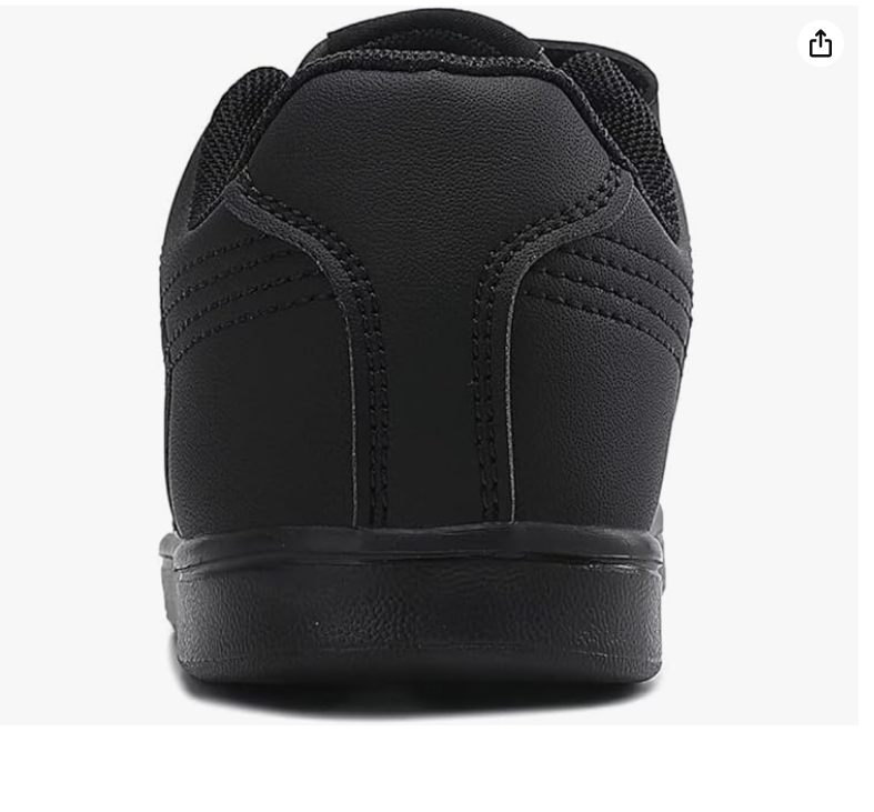 SKYVIEW Boy Girl Shoes Hook and Loop Sports Shoes Child Leather Lightweight Breathable Athletic Running Sneakers for Unisex Kids School Shoes