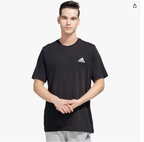 تيشيرت رجالي من أديداس إسينشالز بشعار صغير مطرز