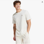 تيشيرت رجالي من أديداس إسينشالز بشعار صغير مطرز