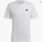 تيشيرت رجالي من أديداس إسينشالز بشعار صغير مطرز