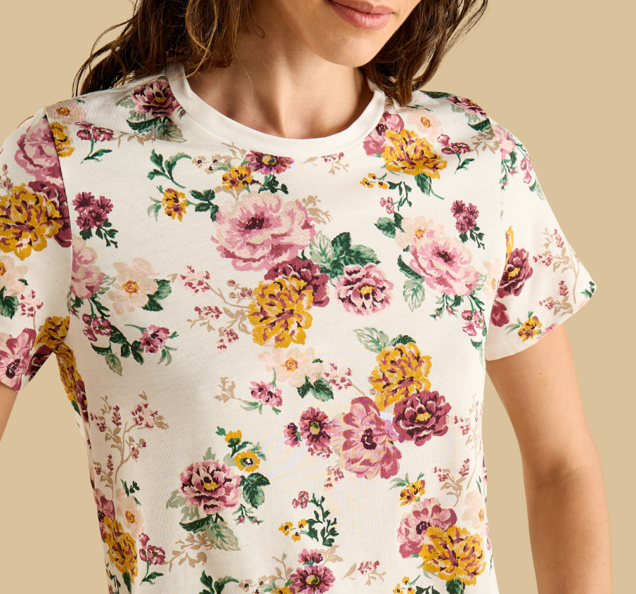 Floral Print T-shirt (max)