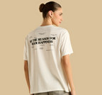 تيشيرت مطبوع عليه شعار (الحد الأقصى)