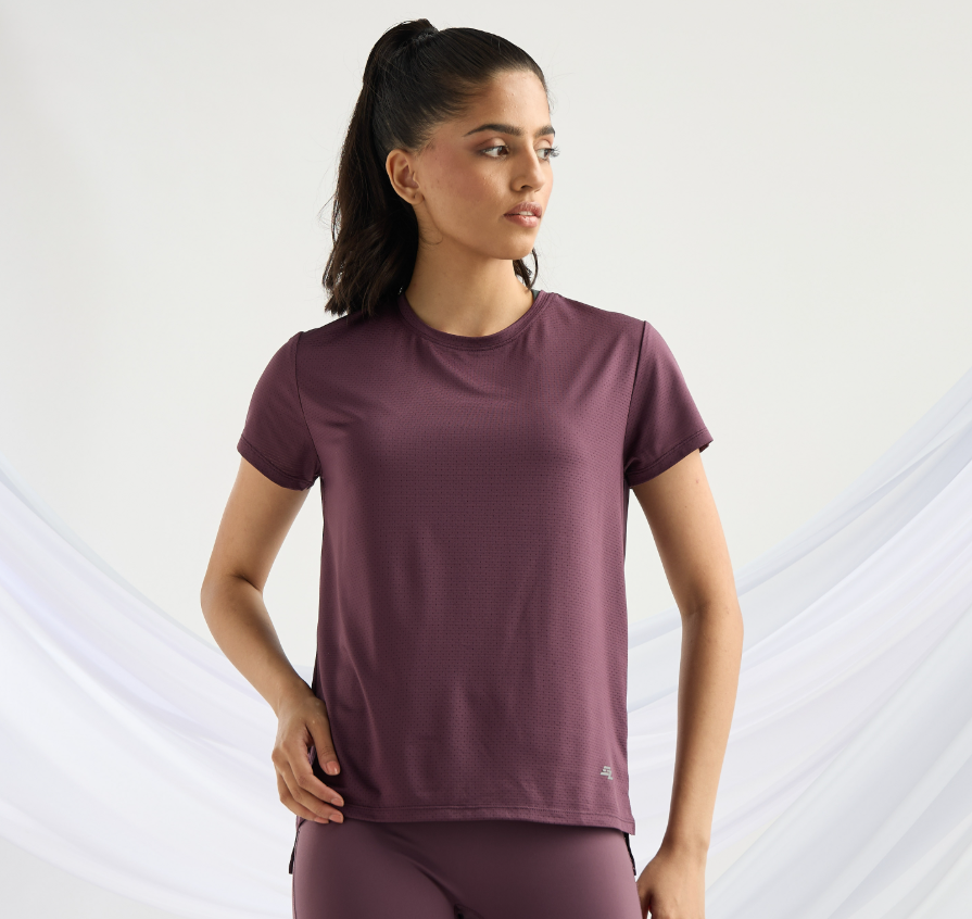 Regular Fit Textured T-shirt (max)