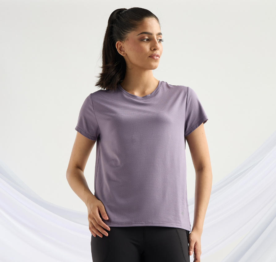 Regular Fit Textured T-shirt (max)