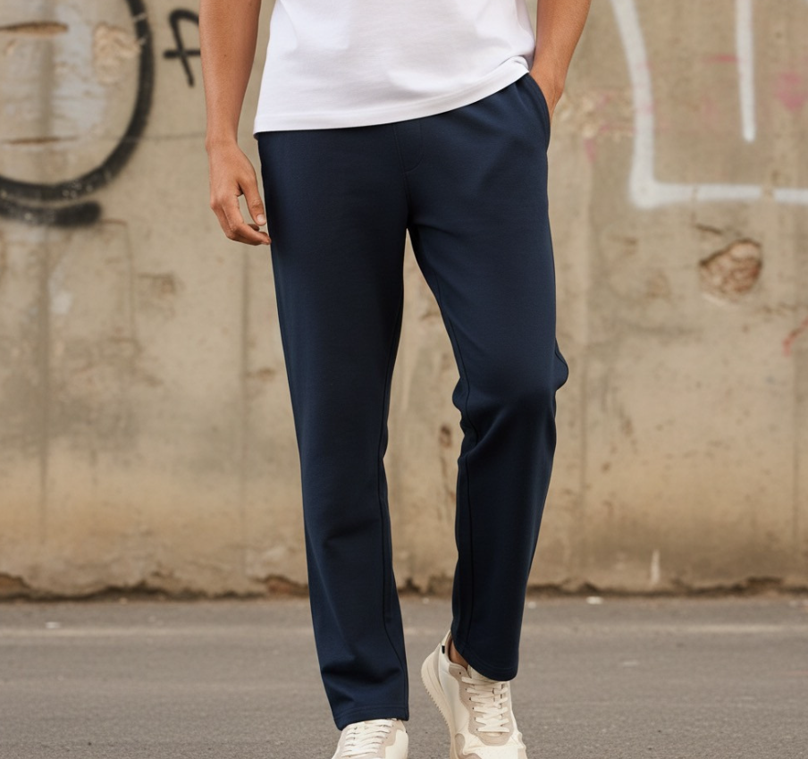 Regular Fit Drawstring Waist Pants (max)