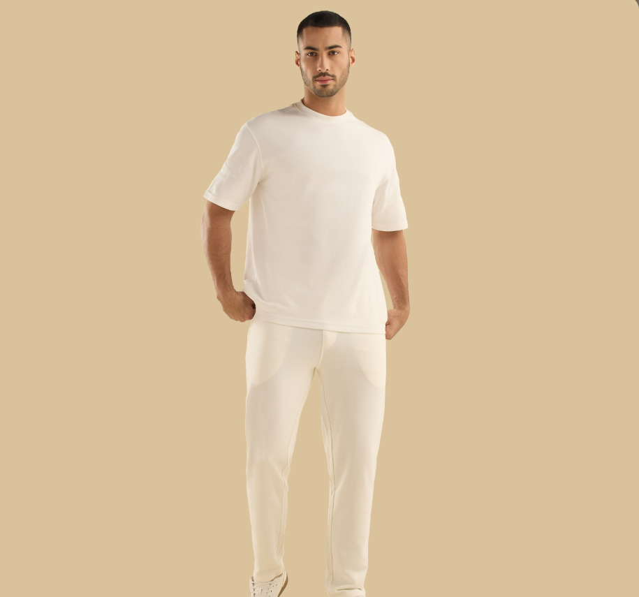 Regular Fit Drawstring Waist Pants (max)