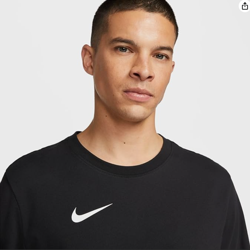 Nike Mens Dri Fit Park 20 Short Sleeve Hbr T-Shirt (pack of 1)