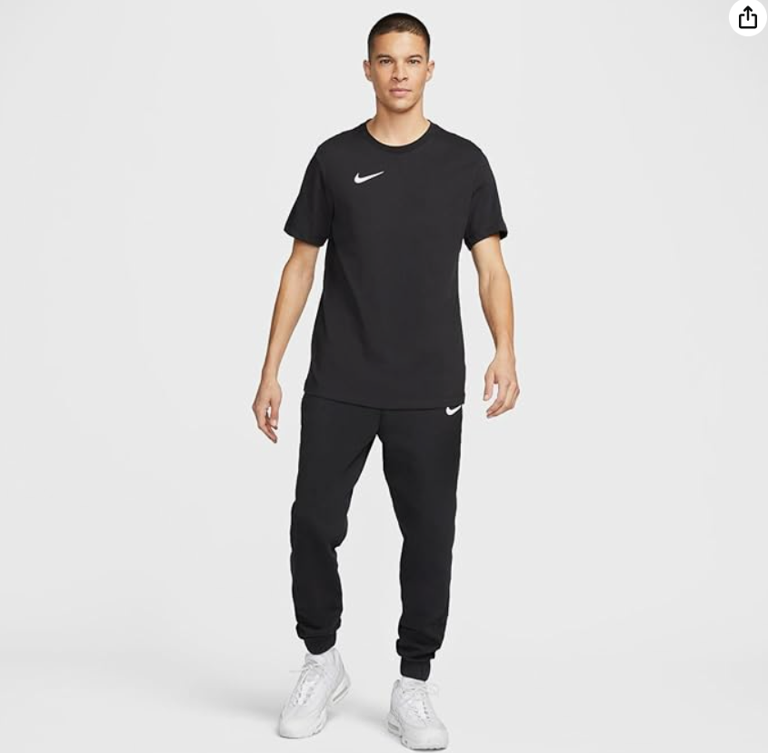 Nike Mens Dri Fit Park 20 Short Sleeve Hbr T-Shirt (pack of 1)