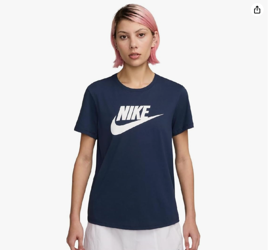 Nike Womens Sportswear Club Short Sleeve Icon Futura TEES AND T-SHIRTS (pack of 1)