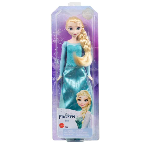 डिज़्नी फ्रोजन टॉयज़, एल्सा फैशन डॉल, सिग्नेचर कपड़ों और एक्सेसरीज़ से प्रेरित, बच्चों के लिए उपहार, HLW47 