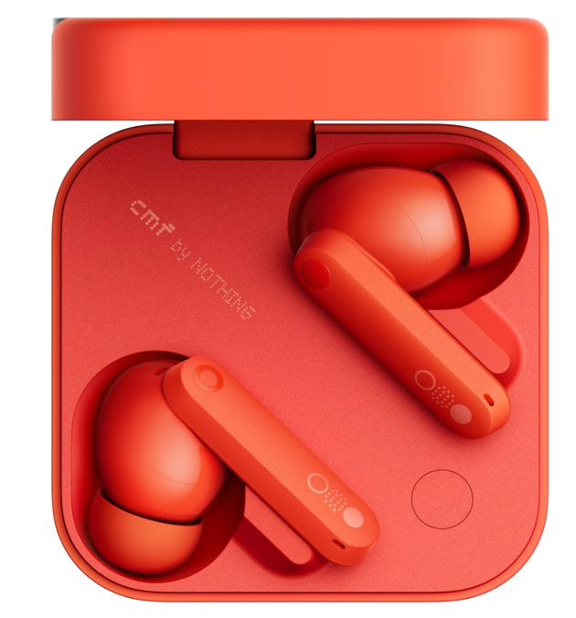 CMF by Nothing Buds Pro 2 Wirelesss earphones with HiFi sound, 50 dB Smart Active Noise Cancellation, 6 HD mics and Spatial Audio, 2025 - Dark Grey