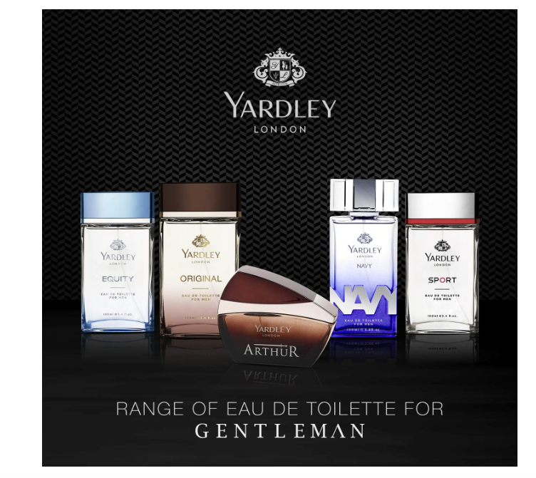 Yardley London Gentleman Elite Luxury Fragrance Eau De Parfum, Basil, Grapefruit, Sandalwood And Amber, 100 Ml