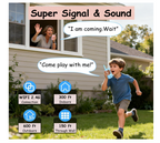 ESSEN Video Walkie Talkies Toys for Kids 2 Pack Rechargeable w/Screen Display,Voice Changer,Video Chat,Fun Toys for Indoor Outdoor Camping,Travel Birthday Gift Toy for Boys Girls Age 3-12 (Blue/Pink)