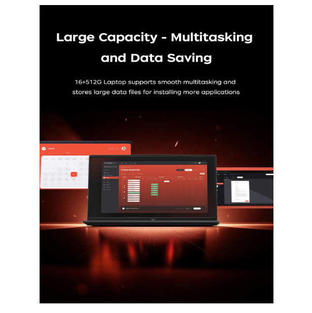 2026 Gaming Laptop, 15.6" Laptop with AMD Ryzen 7 7730U(8C/16T, Up to 4.5GHz), 16GB RAM 512GB NVMe SSD Windows 11 High Performance Laptop Computer, Up to 2TB, Radeon RX Vega 8 Graphics, WiFi 6